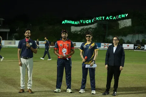 Doiwala Kings at the pre-match toss