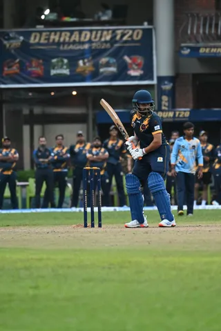Doiwala Kings batter playing a shot